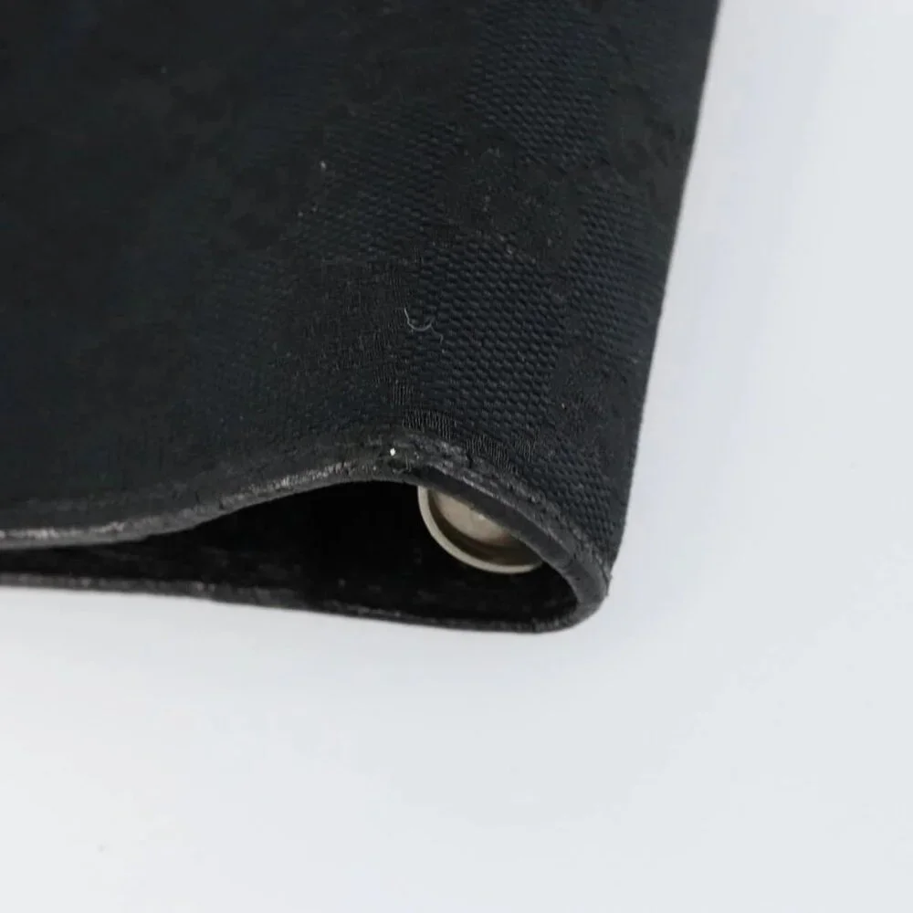GUCCI GG Canvas Agenda Day Planner Cover Black